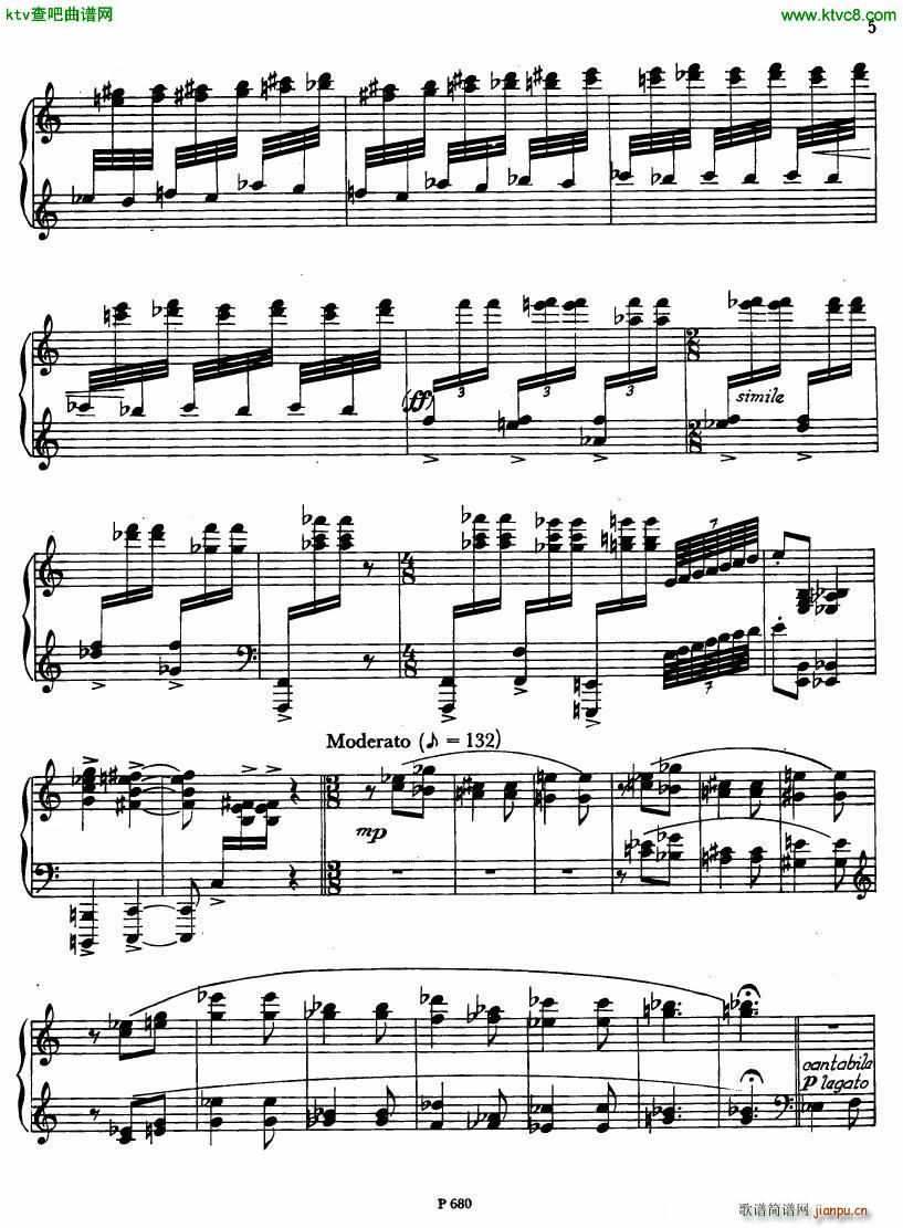 Fiser piano sonata no 3()8