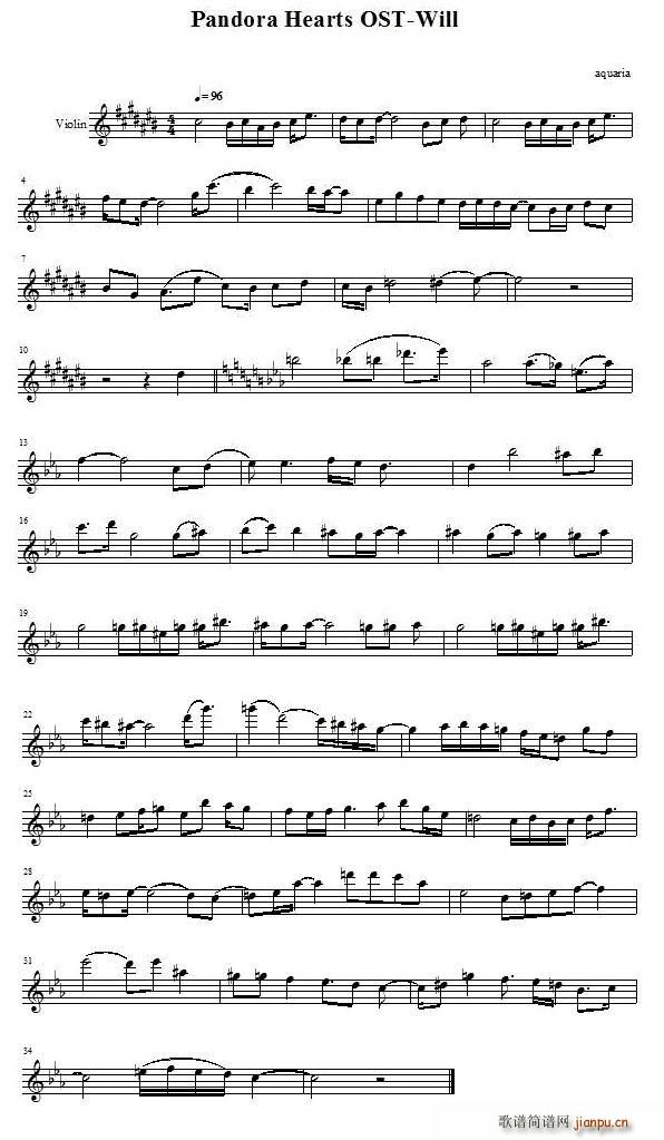 Pandora Hearts OST-Will(ʮּ)1