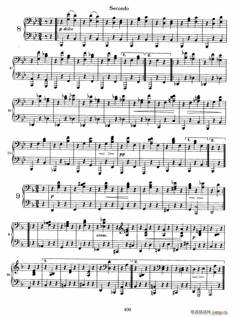 Brahms op 39 Waltzes()12