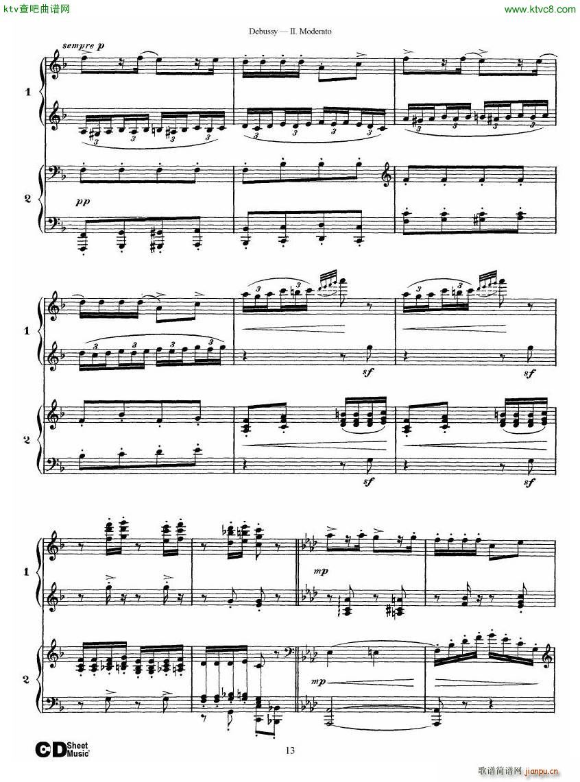 Debussy Printemps II()13