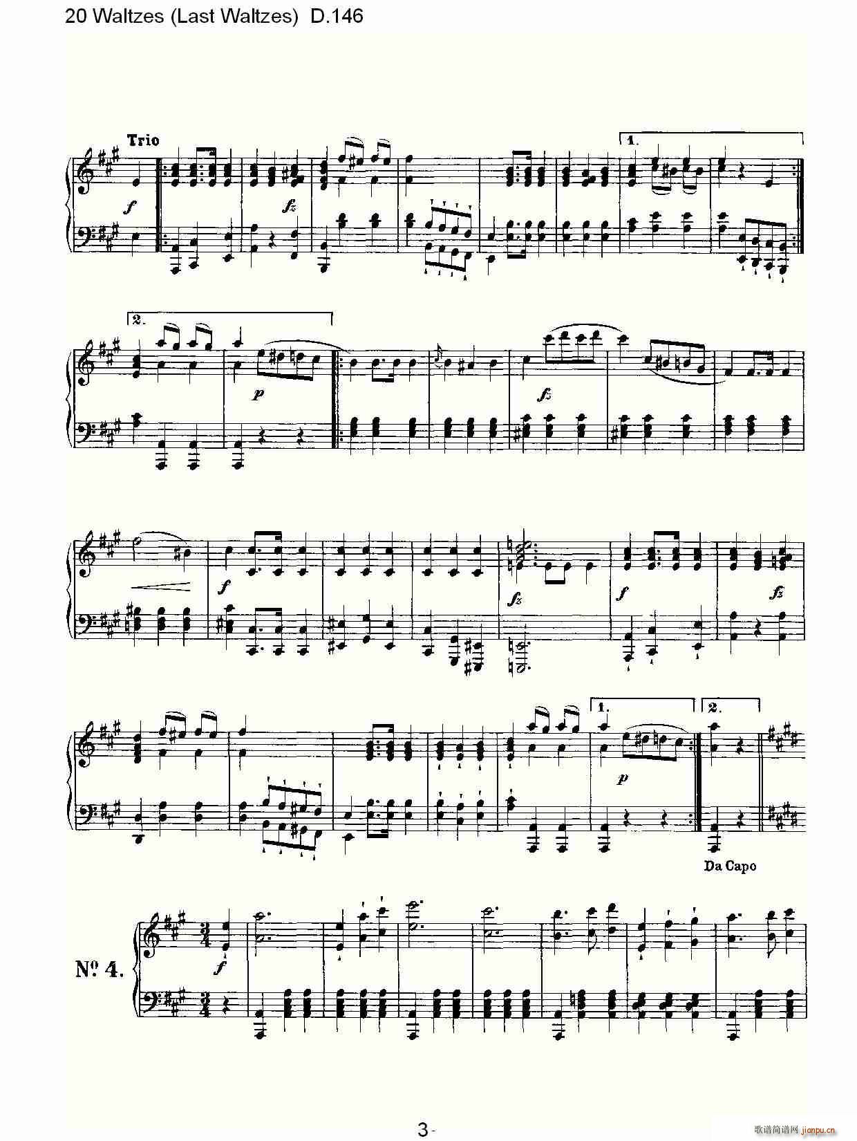 20 Waltzes(ʮּ)3