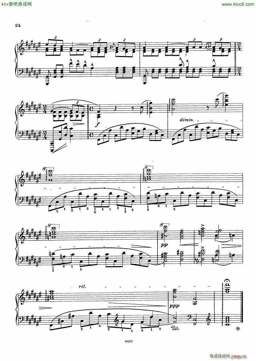 Bortkiewicz 10 Preludes Op 33()24