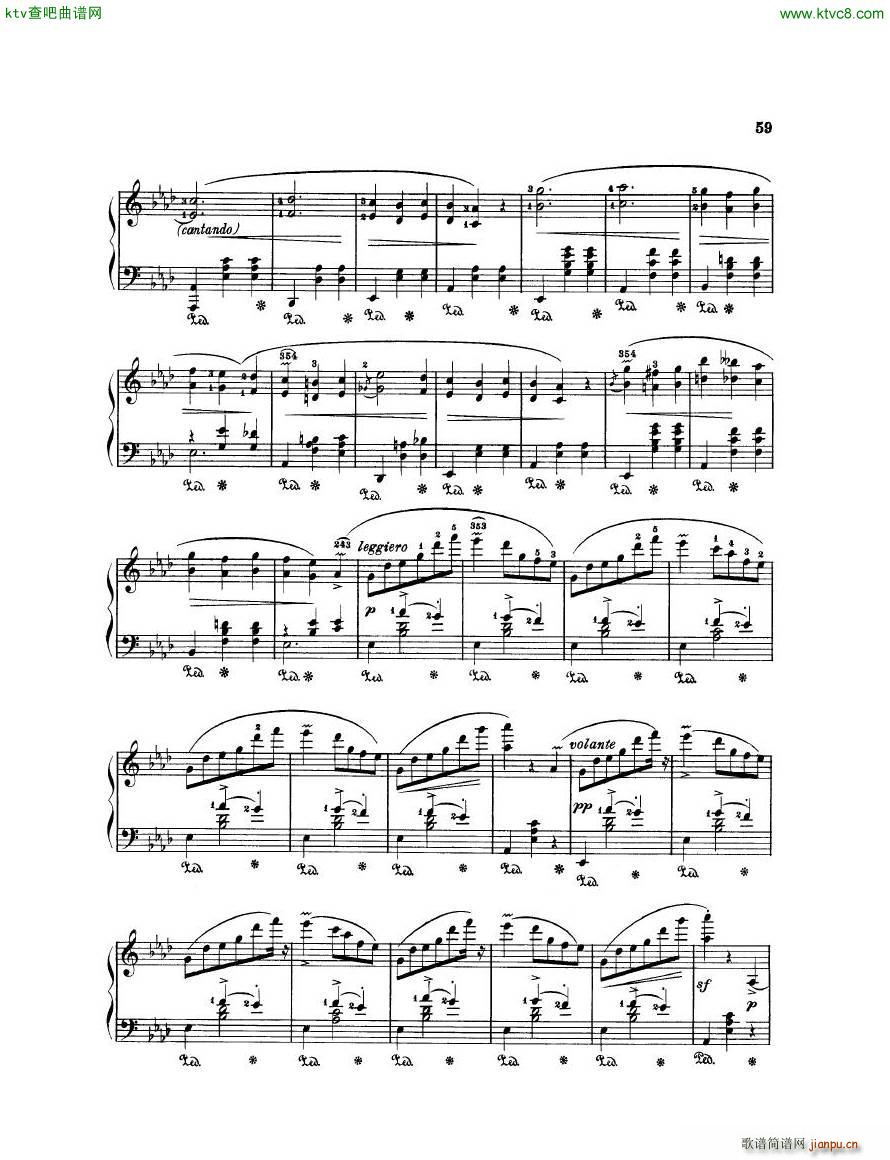 Chopin Op 34 No 1 Waltz in Ab major()6