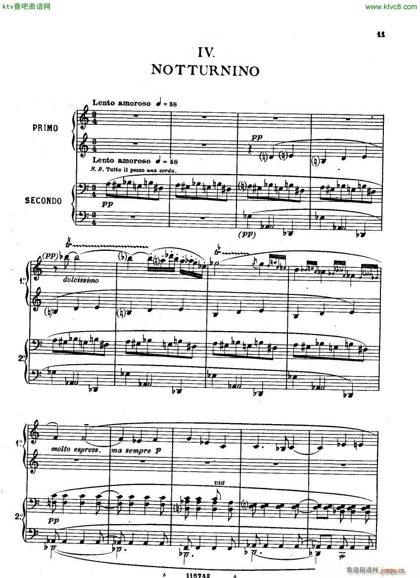 Casella Five Easy Pieces Pupazzetti 4 hands 1915()11