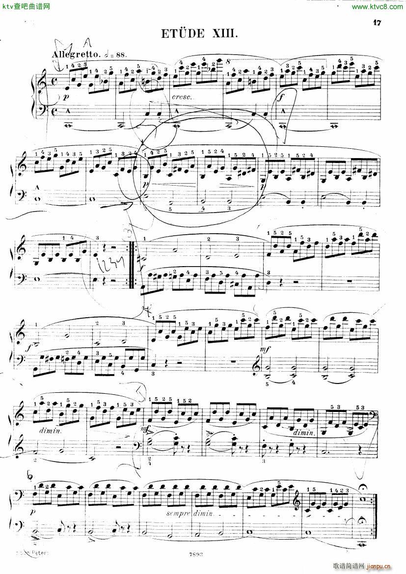 Henri Bertini 1798 1876 25 Easy Etudes Op 100()18
