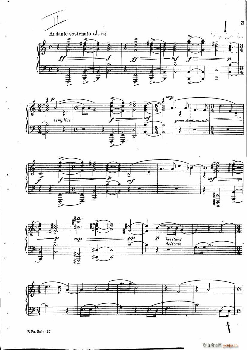 Copland Piano Sonata()22