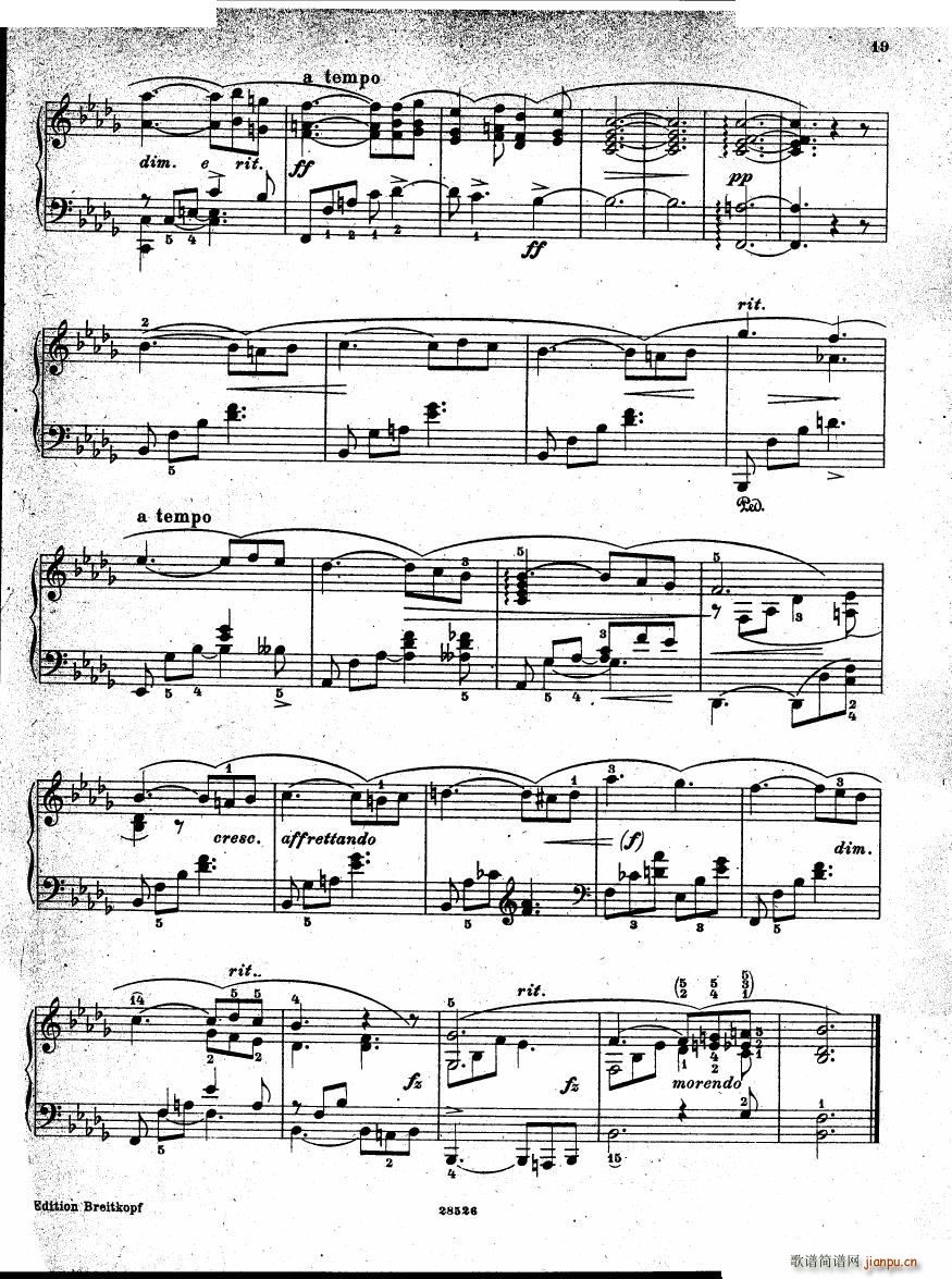 Henselt Piano Solo Album Piano Solo Album(ʮּ)18