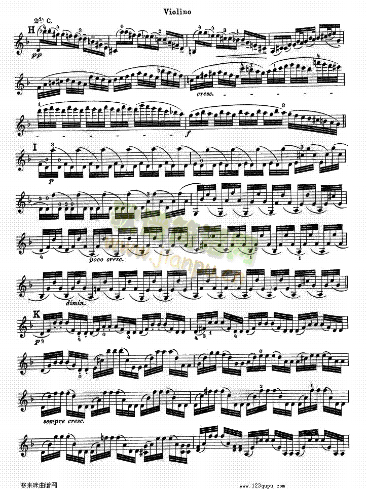 巴赫小提琴变奏曲2(其他乐谱)8