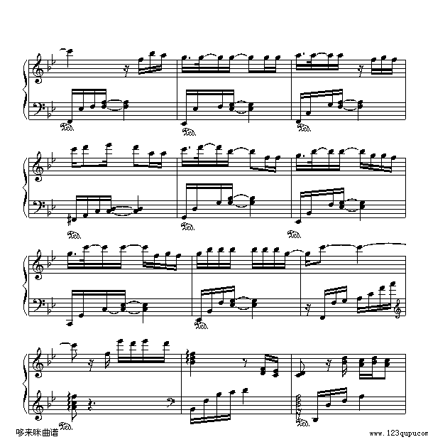 张敬轩简谱_俏郎君张敬轩简谱(2)