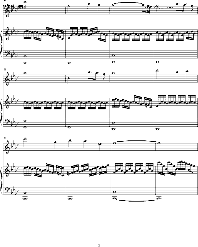 赤信号--劲乐团中的经典歌曲-游戏(钢琴谱)3