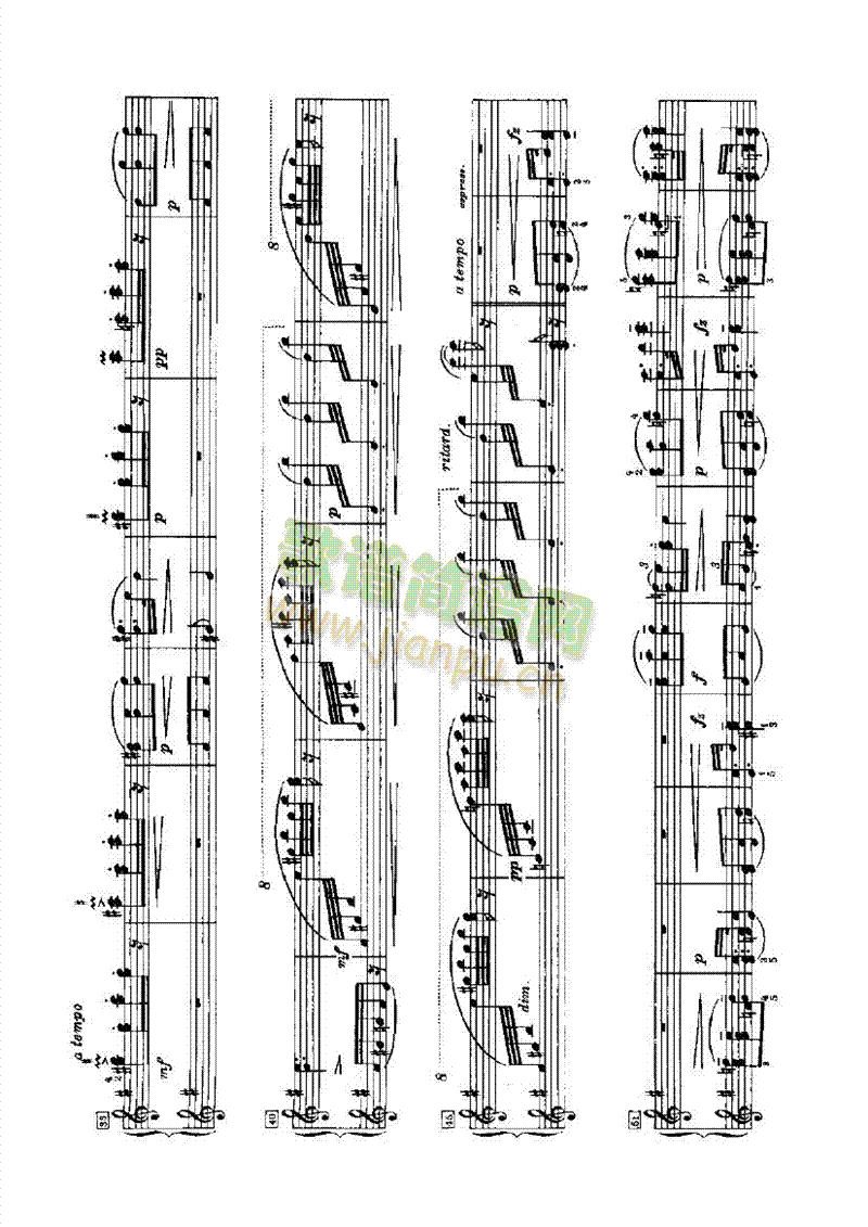 斯拉夫舞曲键盘类钢琴(其他乐谱)18