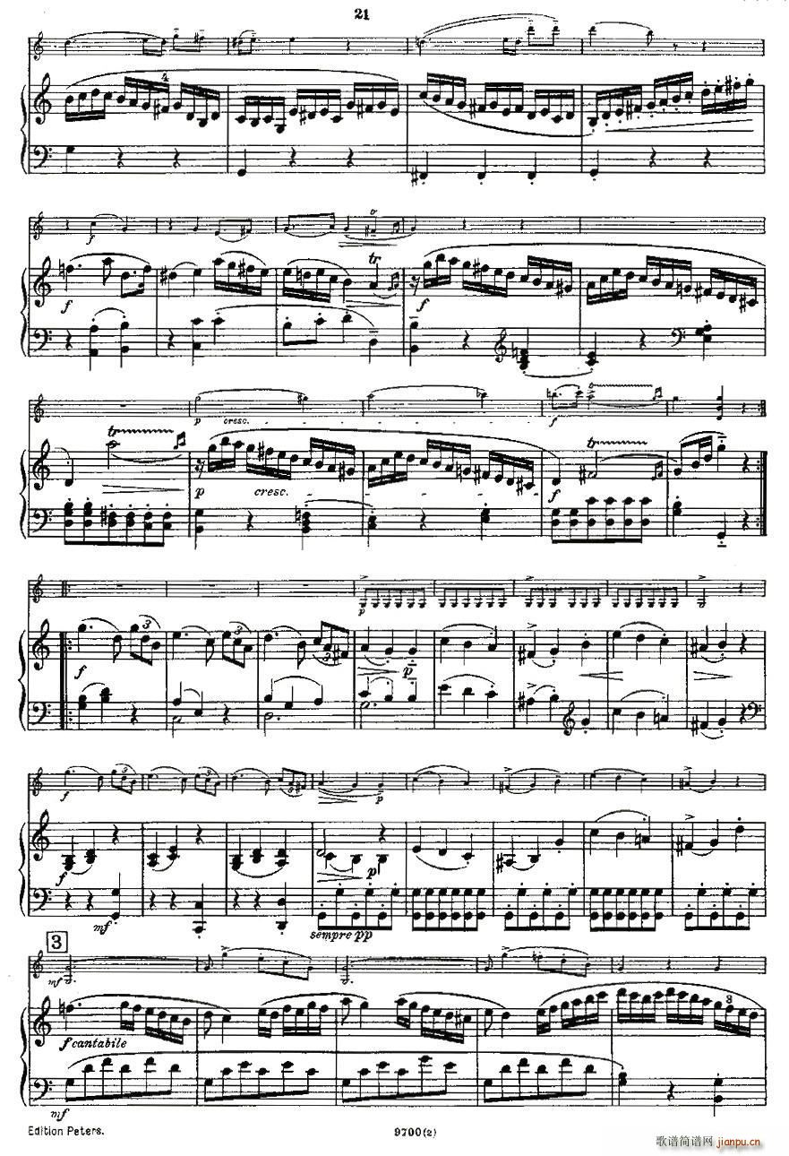 Mozart Violin Sonata No 2 KV 303 ڶС(С)10