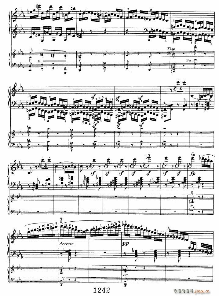 Beethoven op 37 Piano Concerto no 3 2pno red ()9