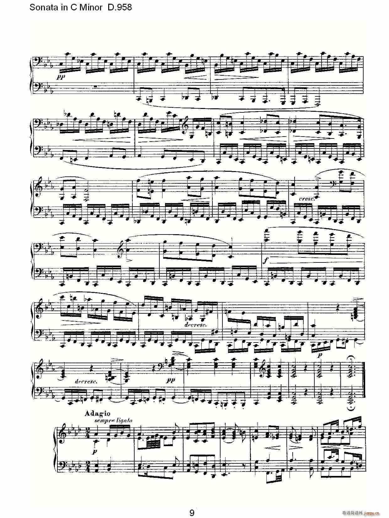 Sonata in C Minor D.958(ʮּ)10