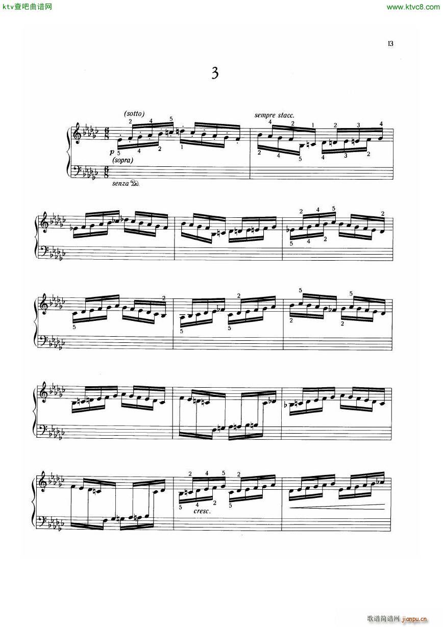 Dohnanyi Etude Op 28 3()1