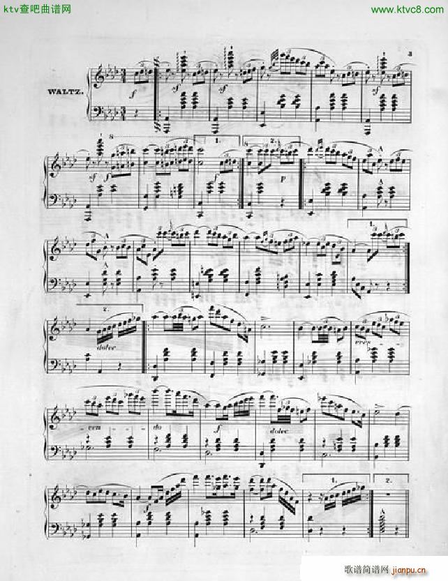 Carreno The Gottschalk Waltz()3