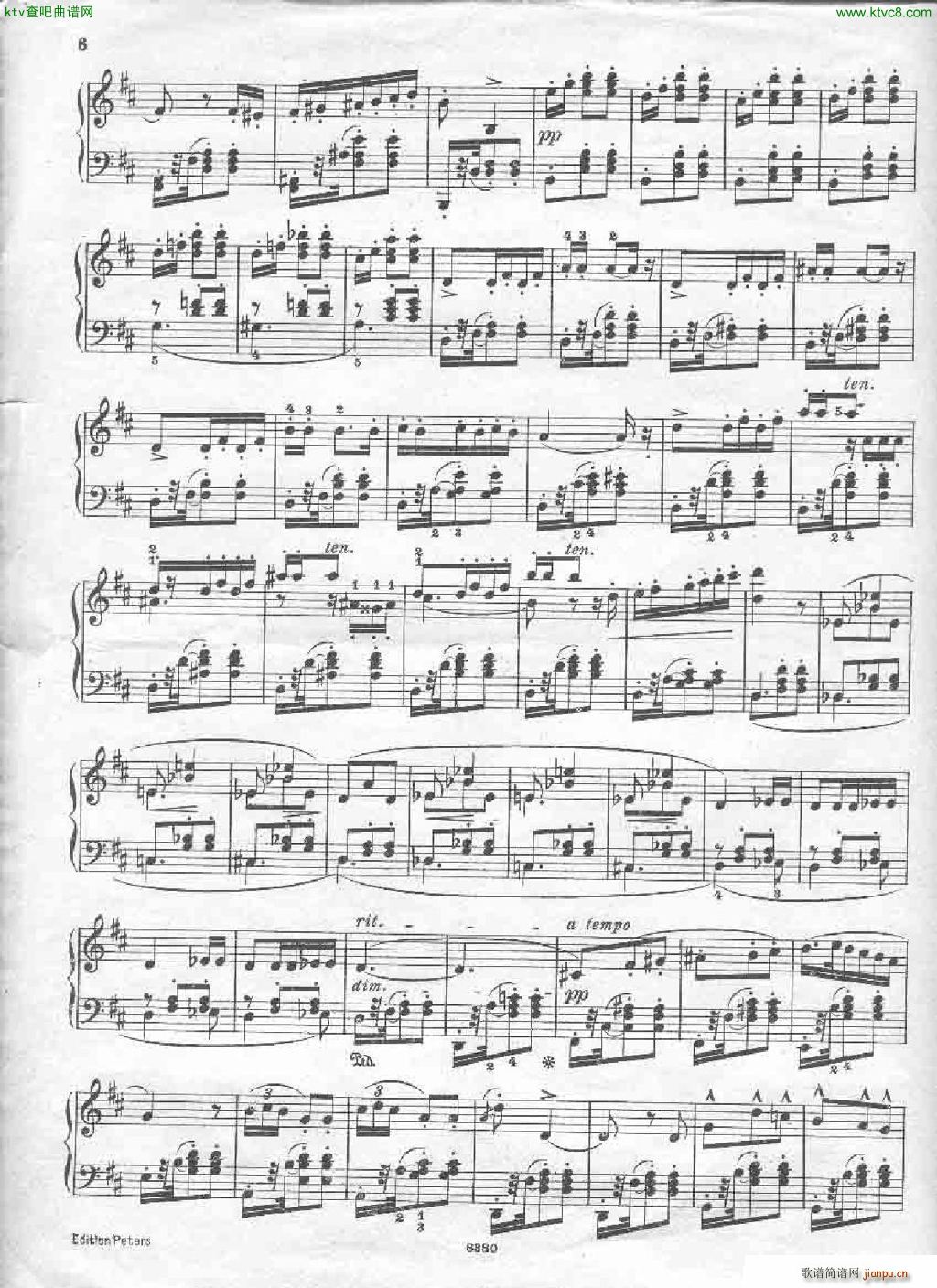 Bizet Carmen themes ed peters()7