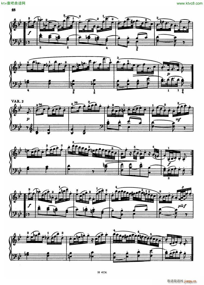 Czech piano variations from 18th century()16
