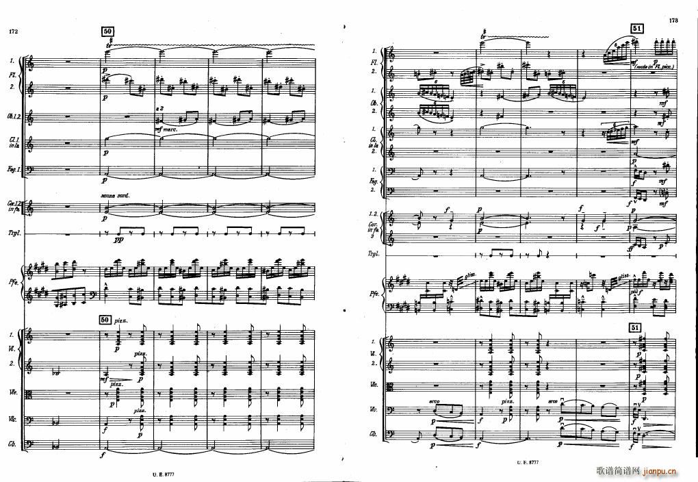 Bartok SZ 83 Piano Concerto No1 Full Score ()46
