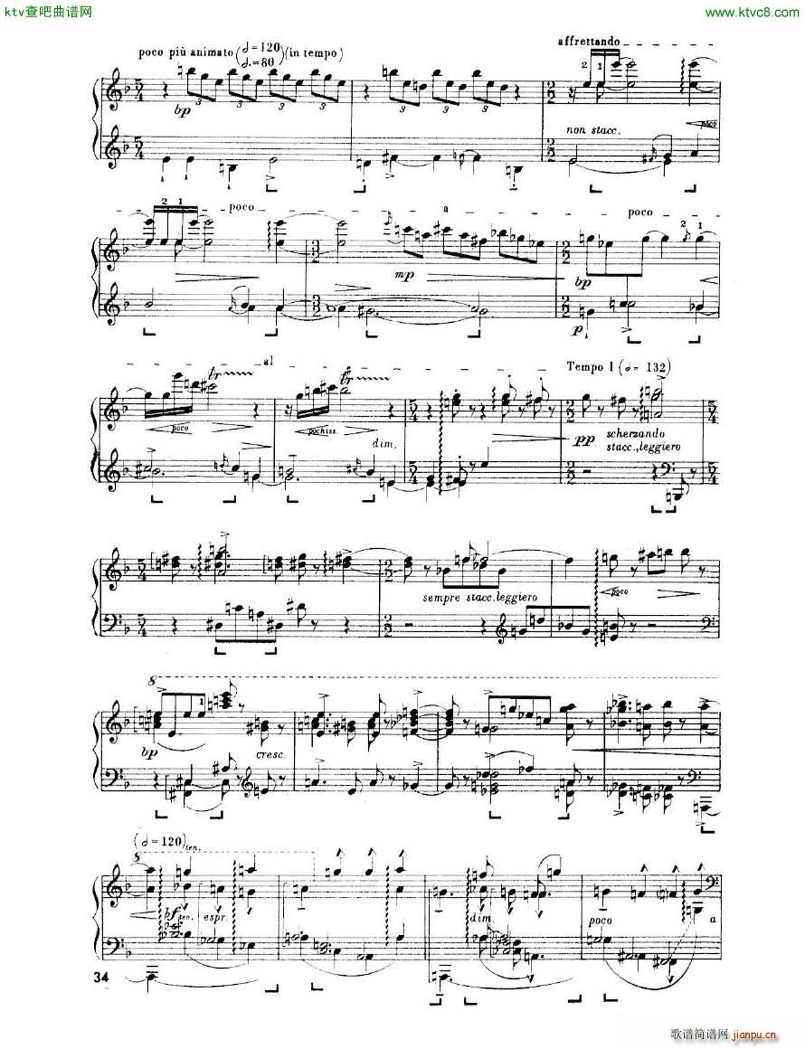 Enescu op 24 No 3 Piano sonata No 3()34