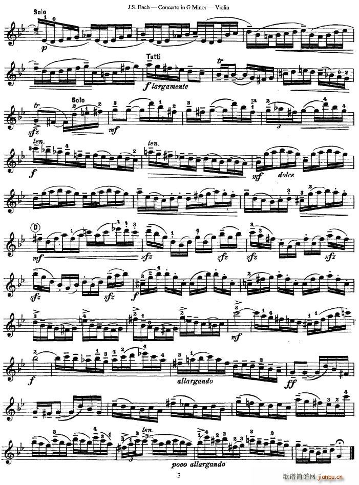 Concerto in G Minor(ʮּ)3
