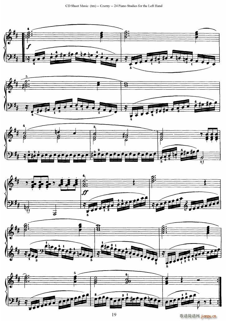 Left Hand Etudes()19