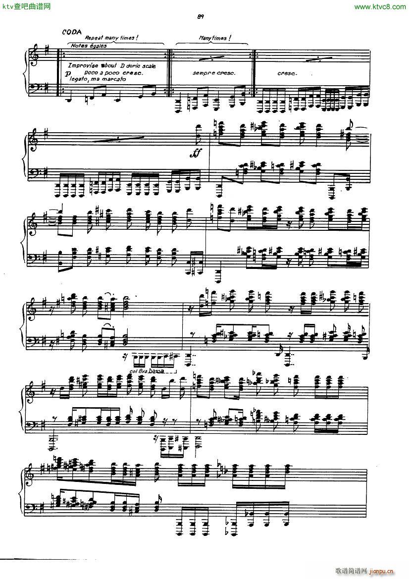 gulda variations on light my fire()15