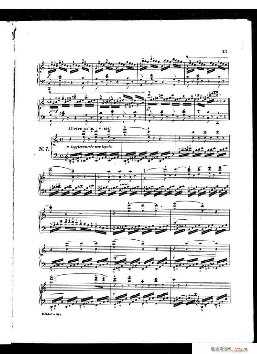 Czerny School of Velocity book 1 Op 299()11