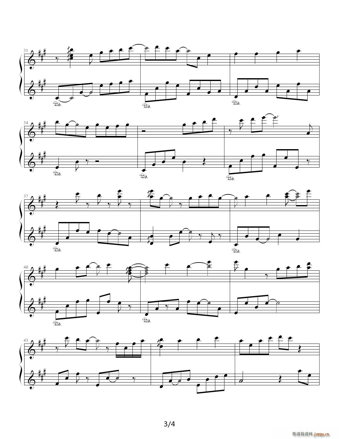 n¤Υƥ piano ver ҹǰɫMoonlight Cradle A()3
