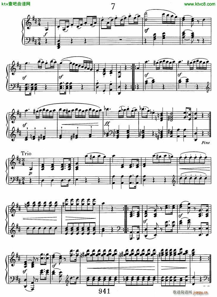 Beethoven WoO 7 12 Minuets()7