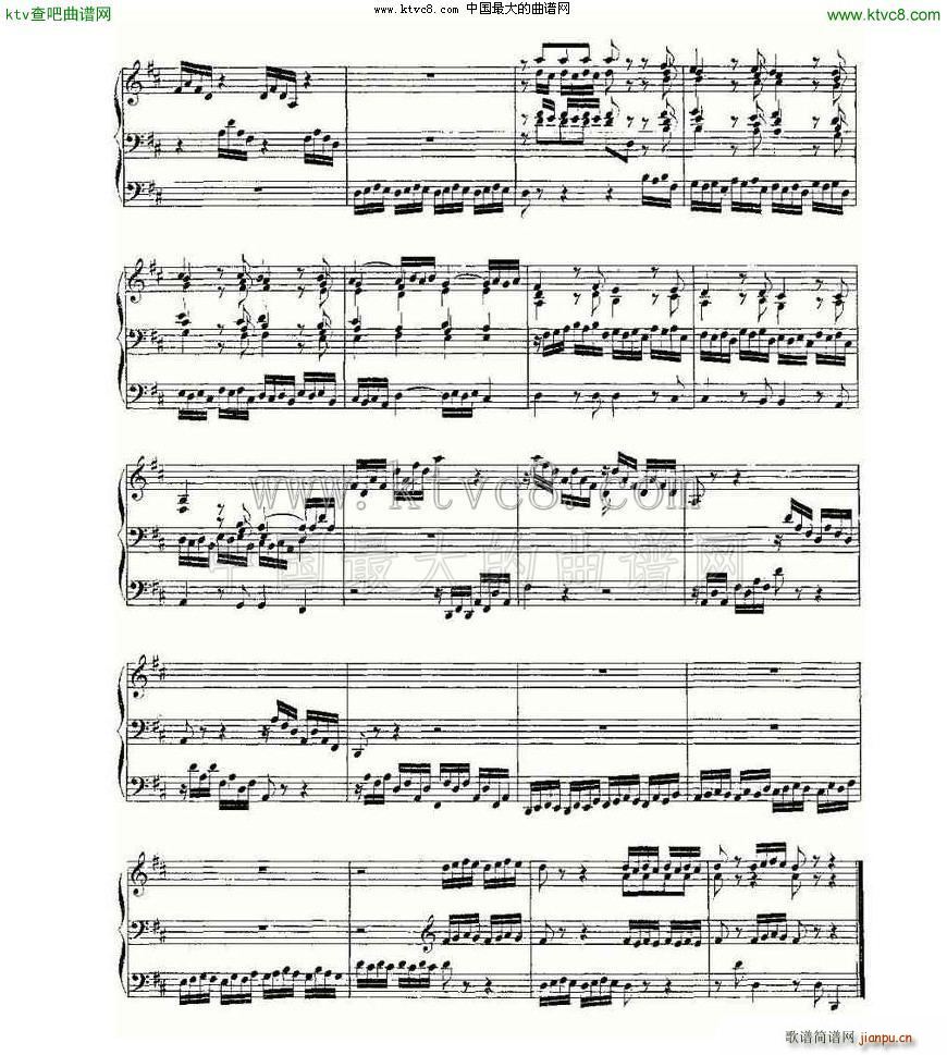 Prelude and Fugue in D Major BWV 532 ܷ(ʮּ)12