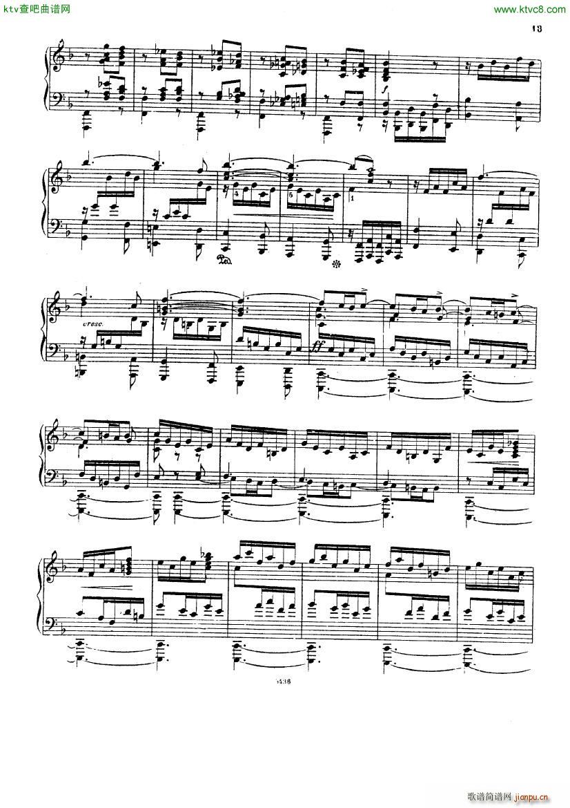 Bach D Albert Prelude Toccata and fugue in f major()6
