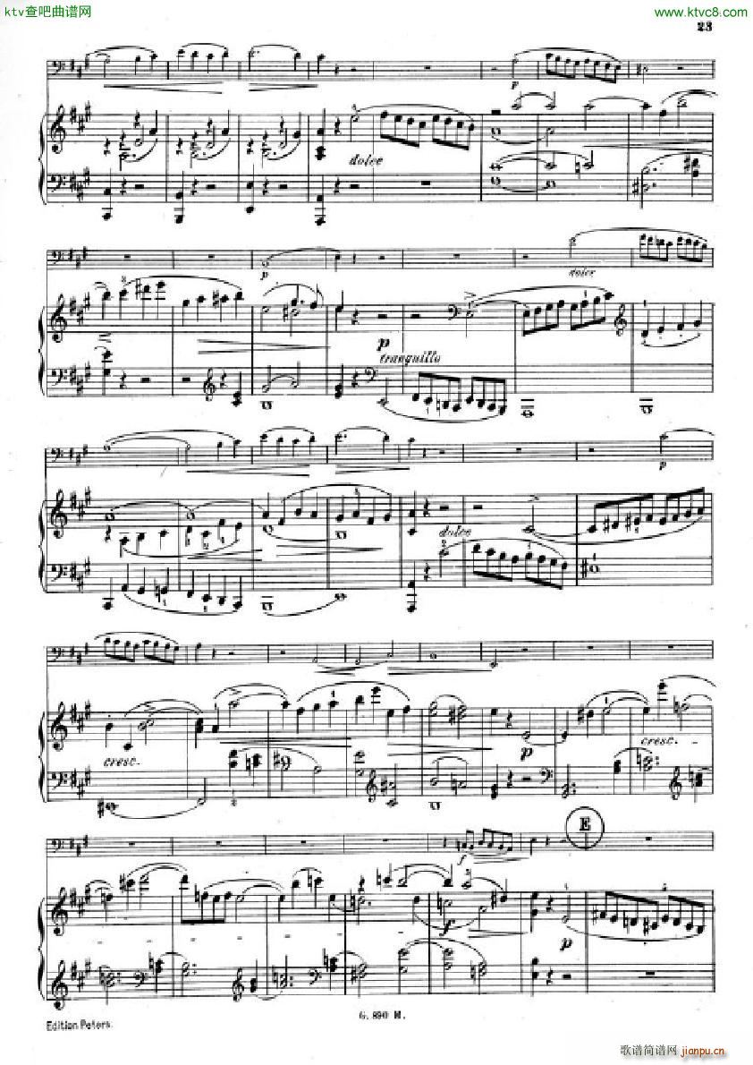 Hummel Sonata for cello and piano()21