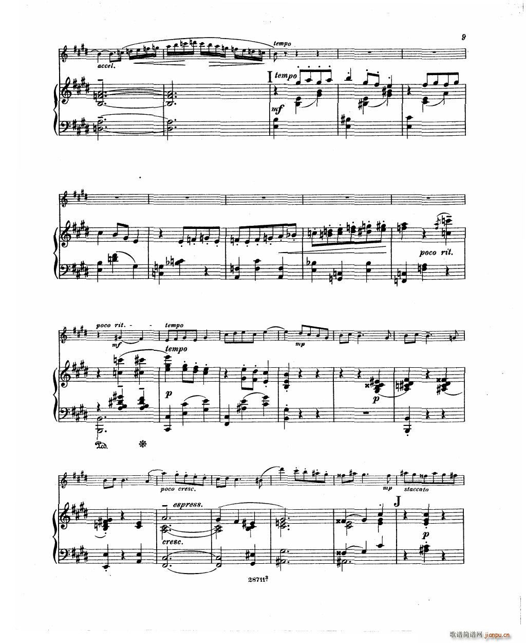 Bowen Humoresque for violin and piano()11