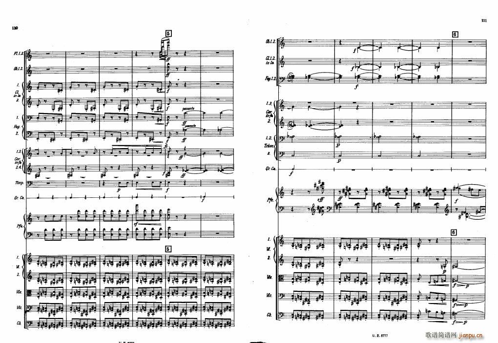 Bartok SZ 83 Piano Concerto No1 Full Score ()15