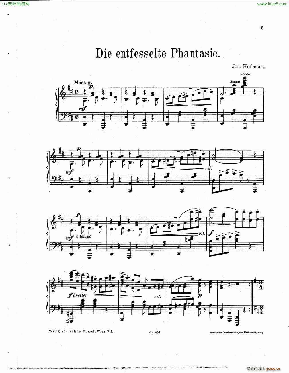 Hofmann Entfesselte Phantasie 1895()1