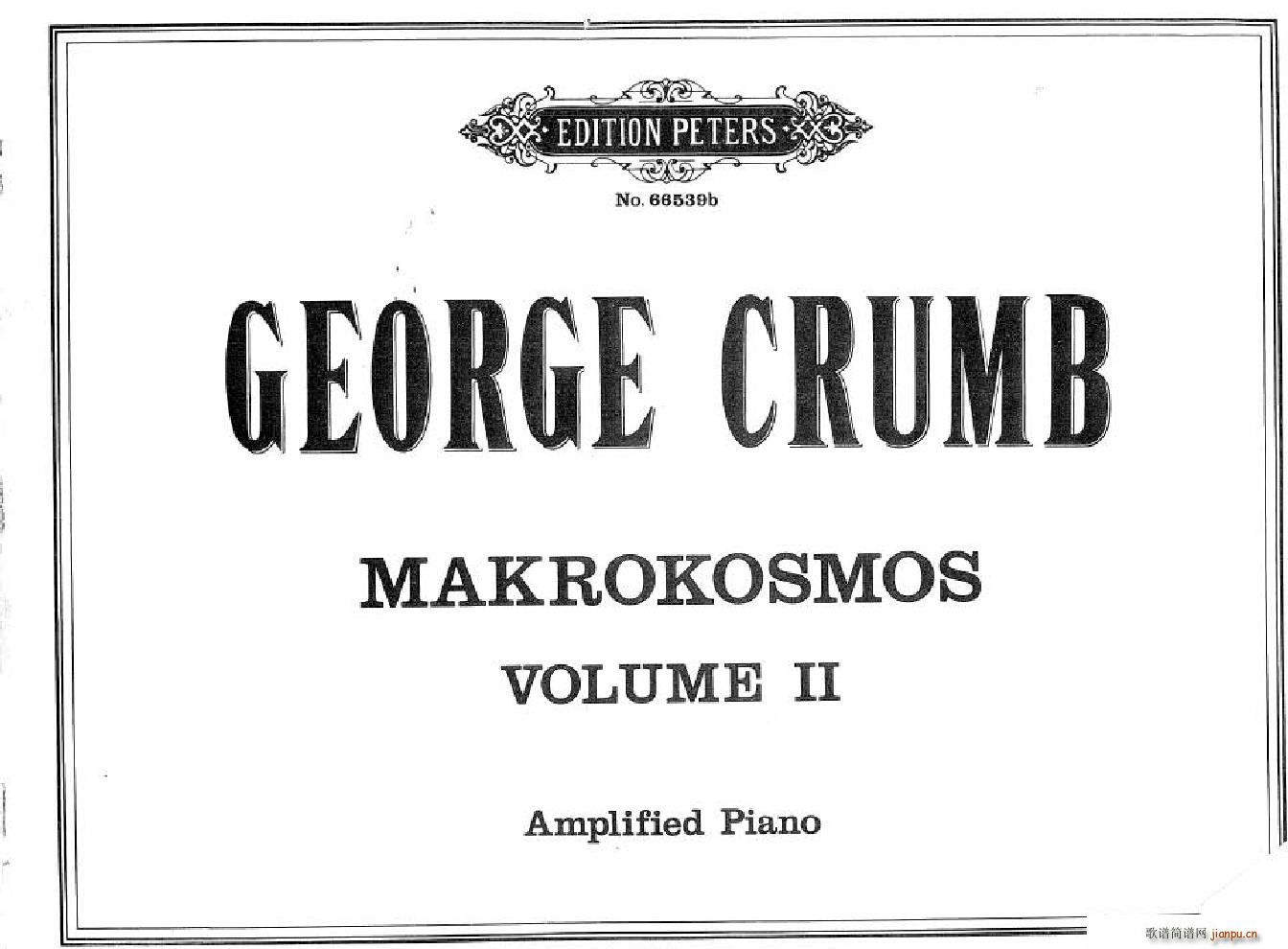 Crumb Makrokosmos Volume 2()1