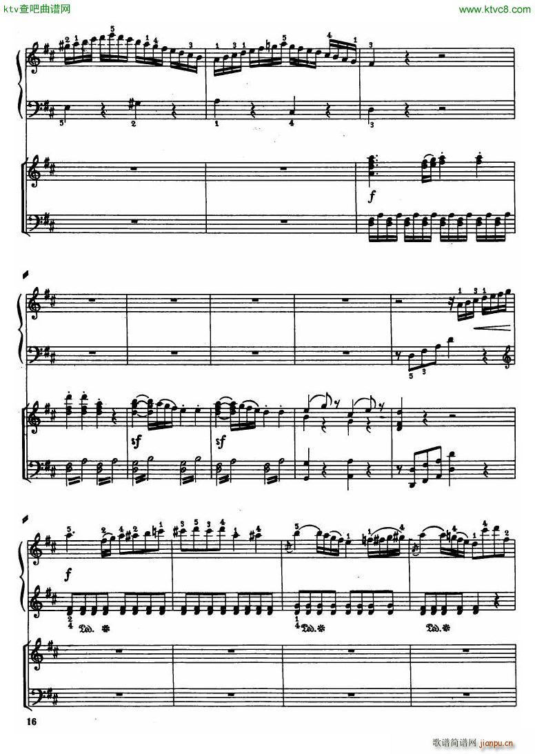 Haydn Piano Concerto in D Major 2pf()14