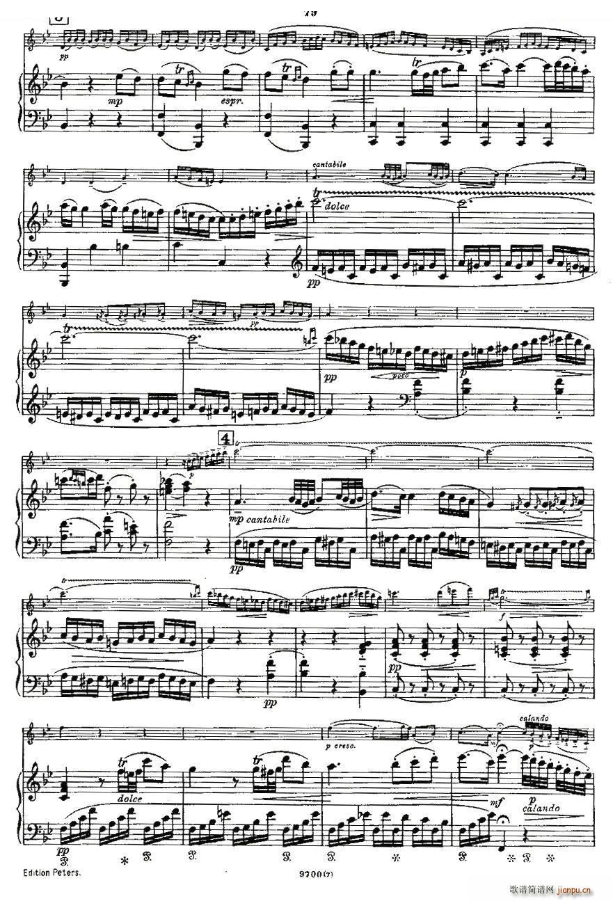 Mozart Violin Sonata No 7 KV 376 С(С)8