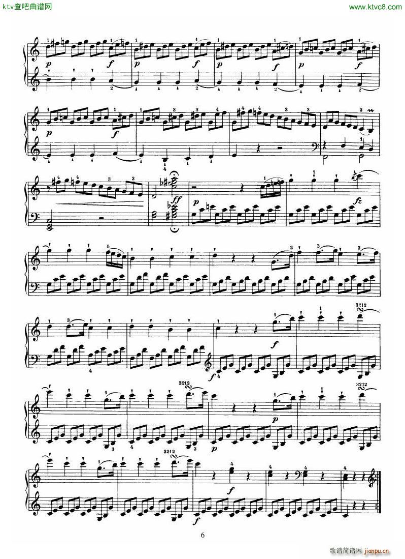 Haydn Piano Sonata No 35 In C()6