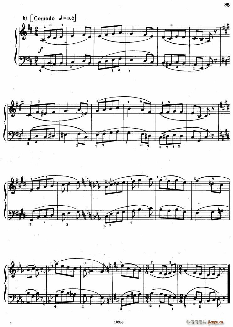 Bartok SZ 107 Mikrokosmos for Piano 97 121()10