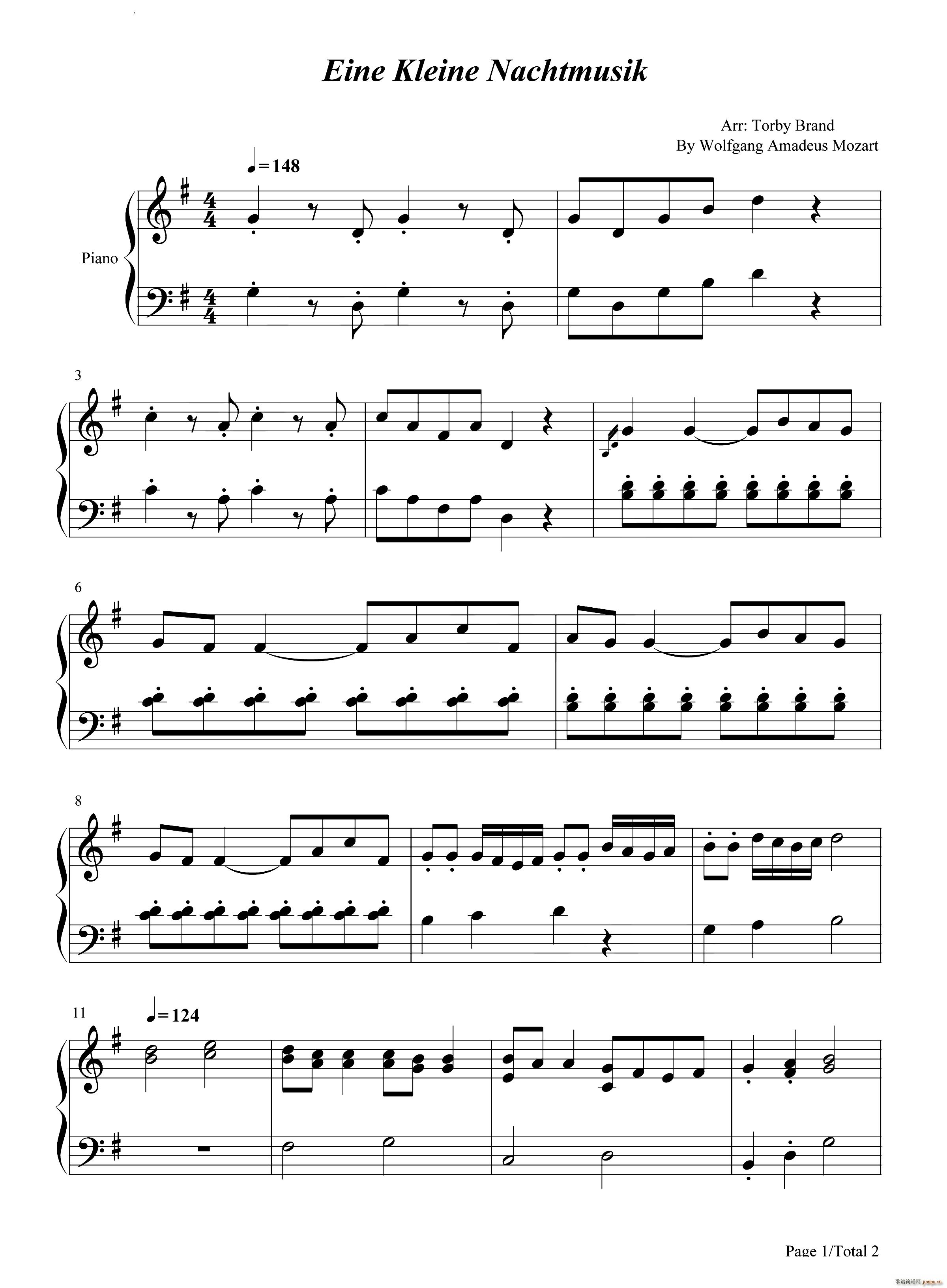 Сҹ G13Сҹ Eine kleine Nachtmusik 򵥰()1