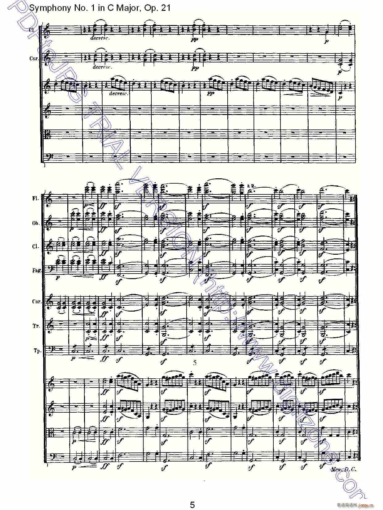 Symphony No. 1 in C Major, Op. 21(ʮּ)5