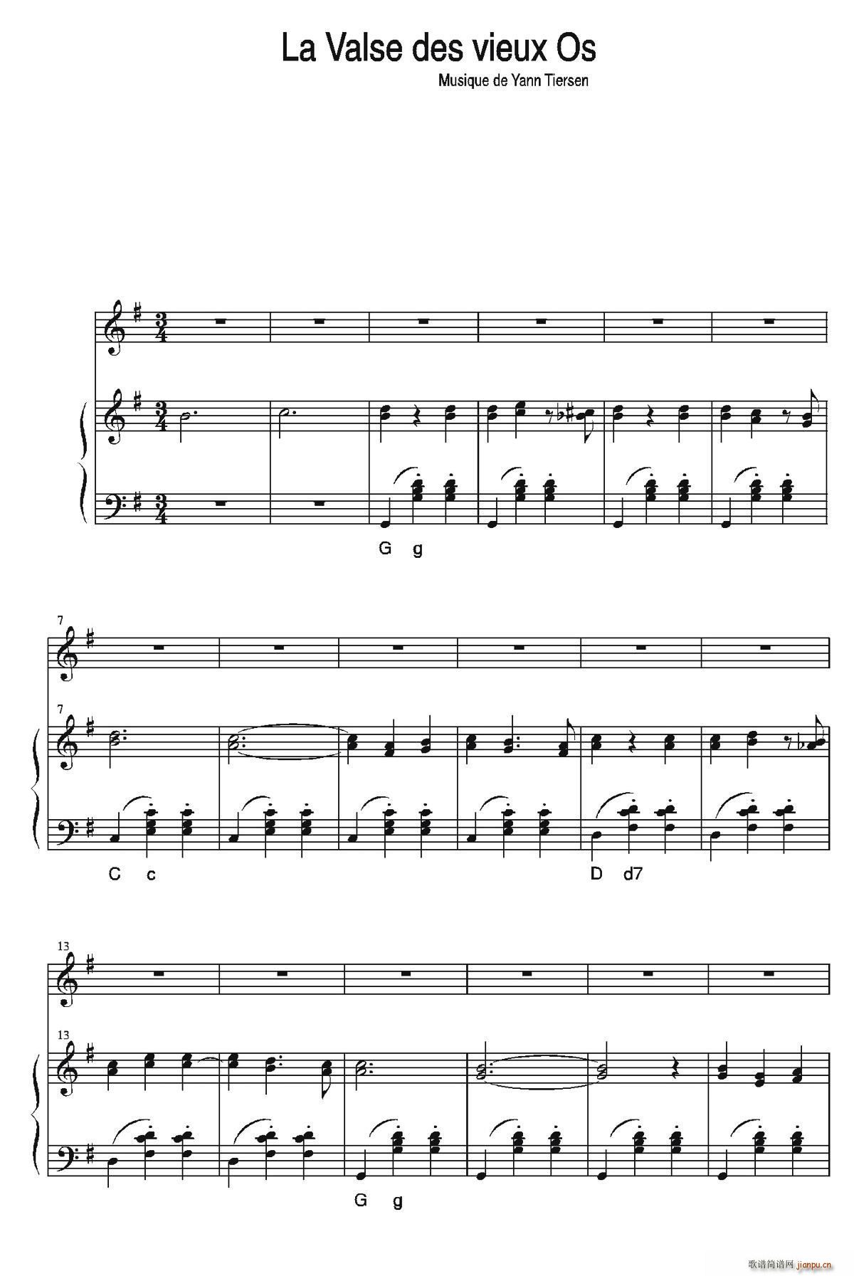 Yann Tiersen La Valse Des Vieux Os ٰ()1
