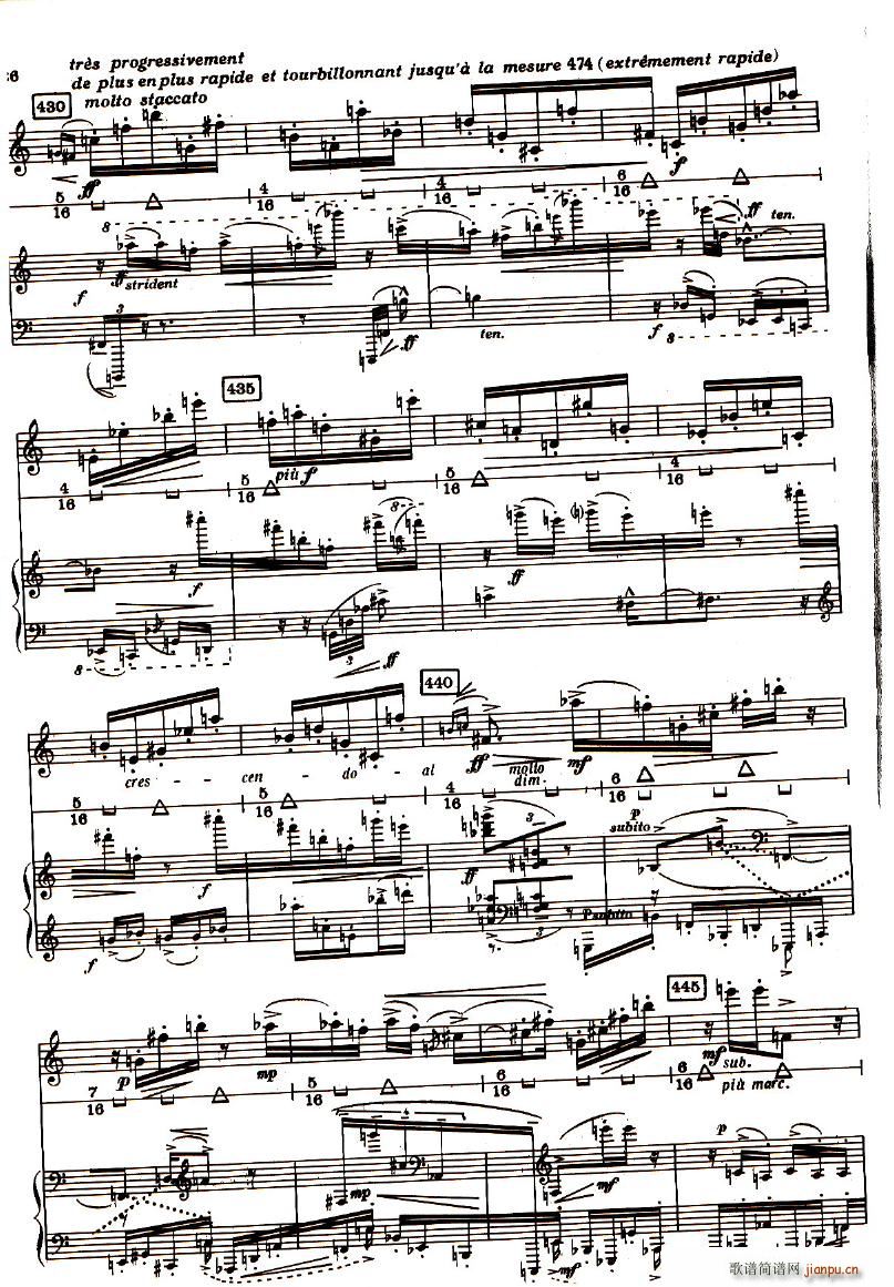 Boulez Sonatine Pour Flute Et Piano()25