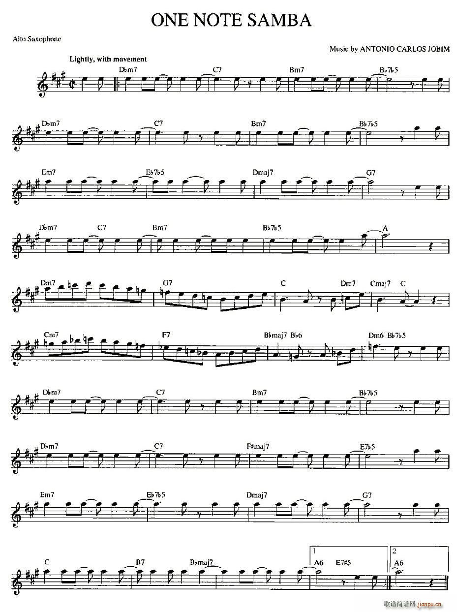 ONE NOTE SAMBA(ʮּ)1