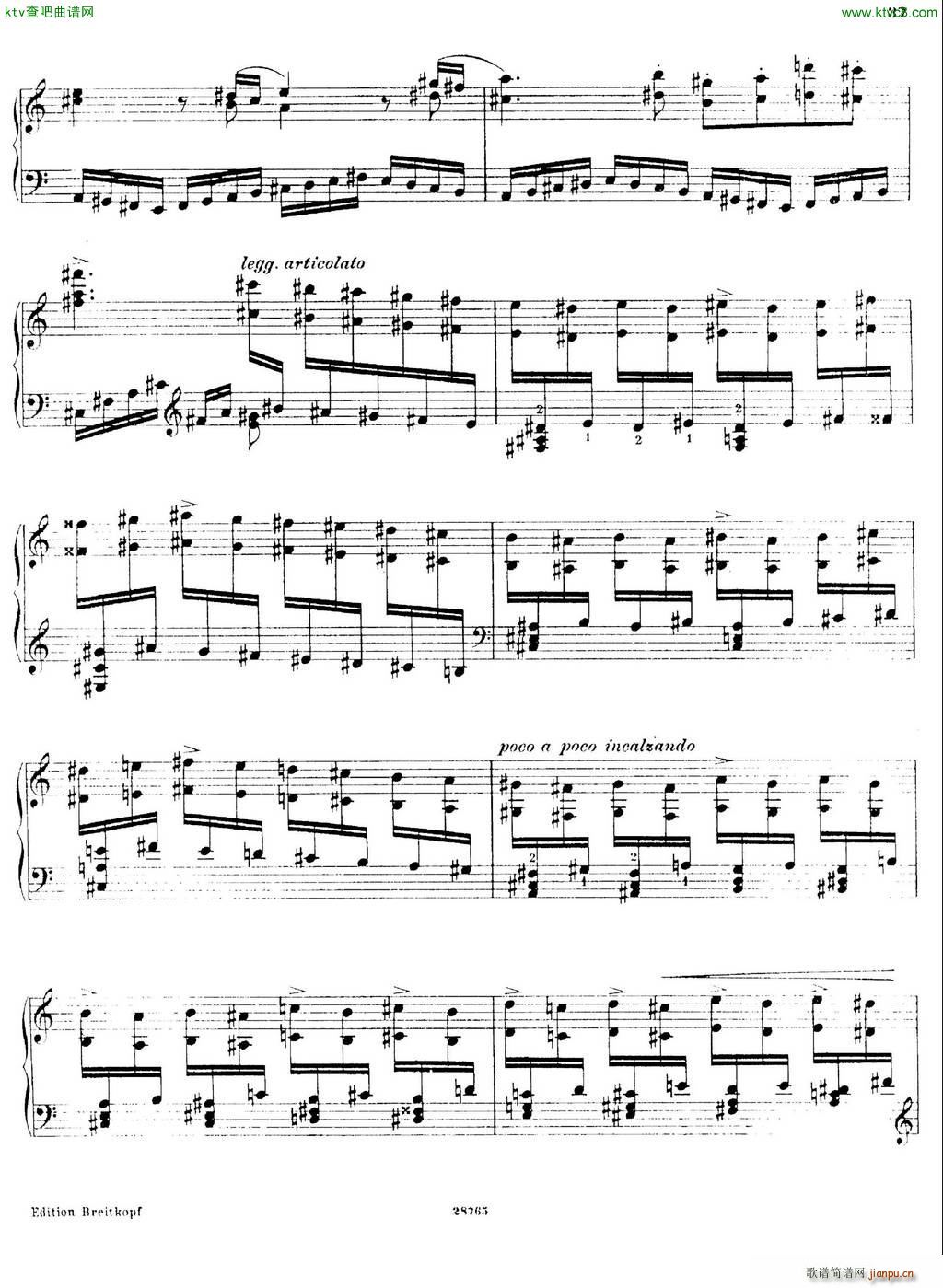 Busoni Etudes 3()6