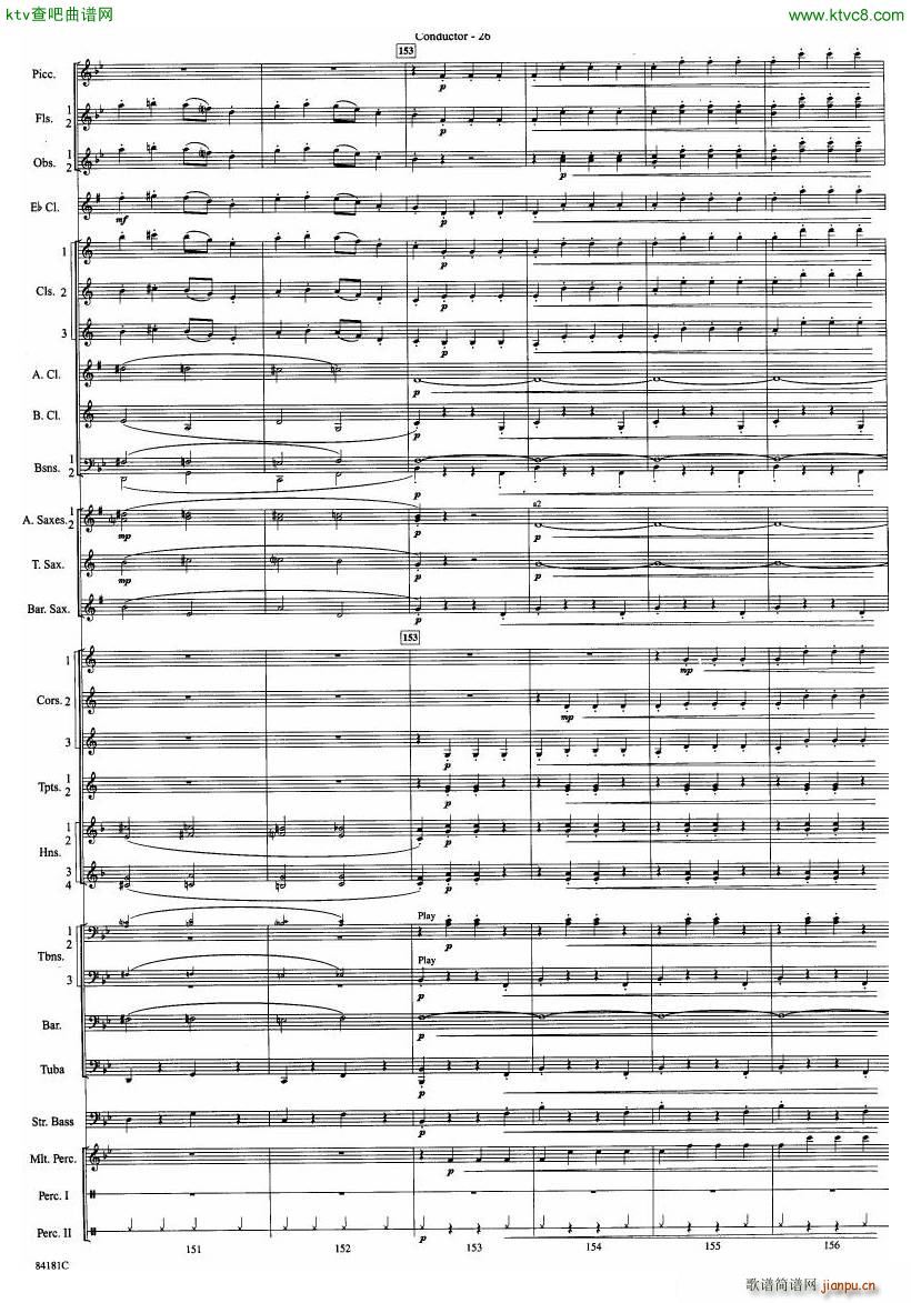 Anderson Sleigh Ride full score()27