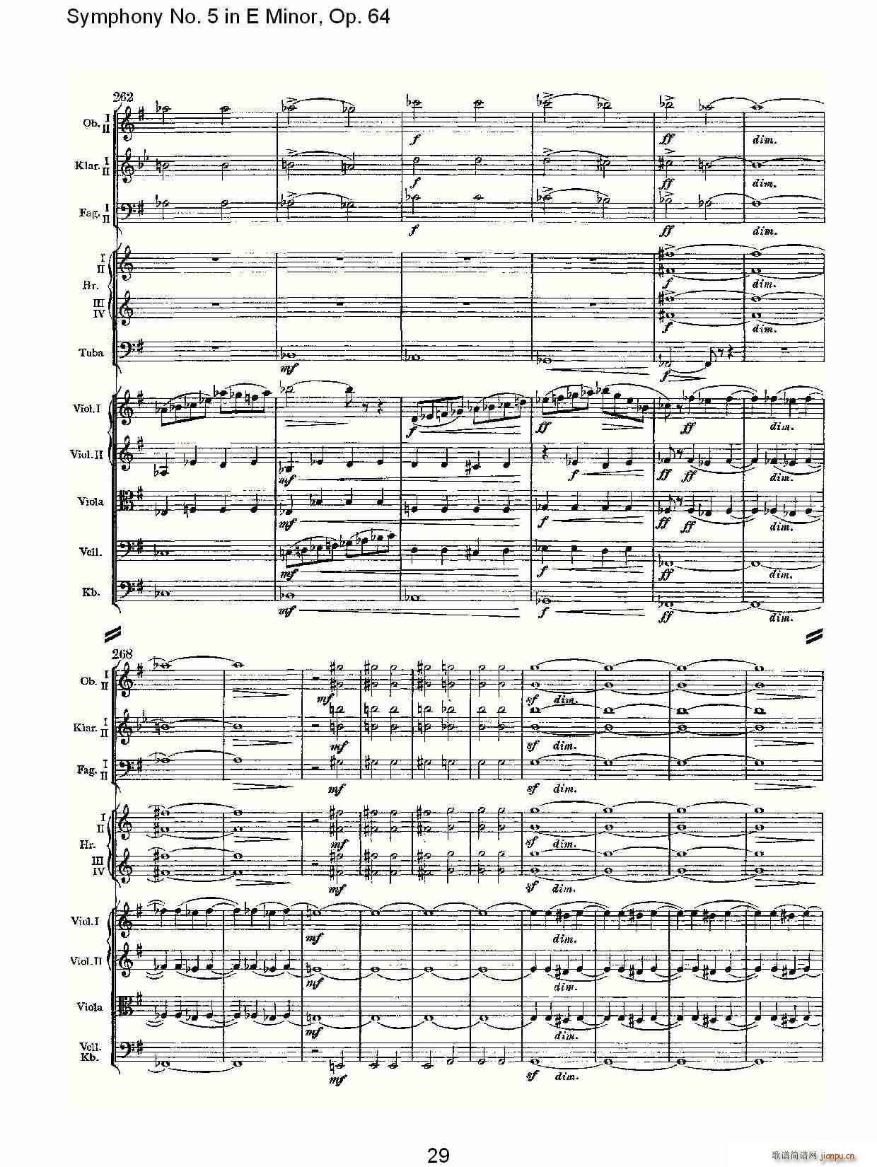 Symphony No. 5 in E Minor, Op.64(ʮּ)29