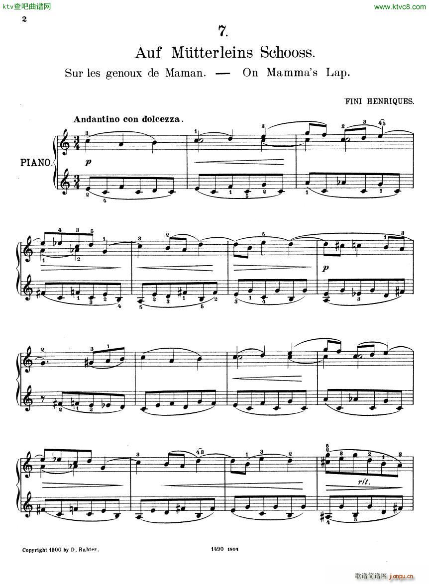 Henriques bilderbuch heft 2()1